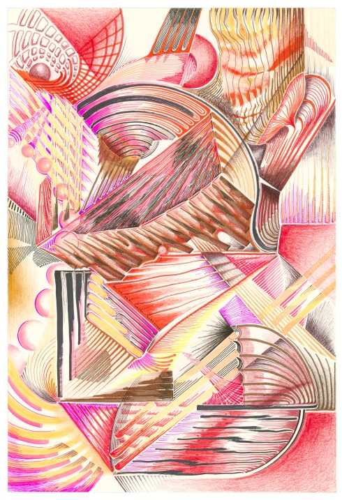 Warm Abstract Portrait