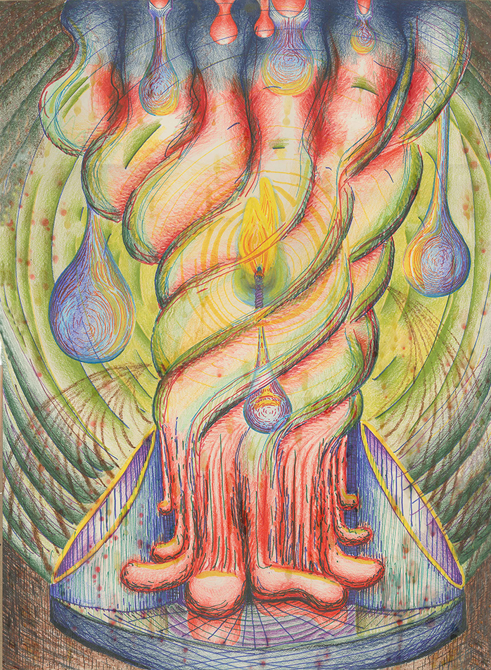 Hold Candle Wax Drips-front